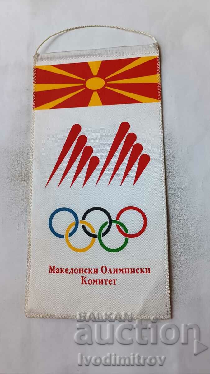 Steagul Comitetului Olimpic macedonean