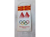 Steagul Comitetului Olimpic macedonean