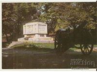 Κάρτα Bulgaria Stara Zagora Monument Αντισυνταγματάρχης Kalitin*