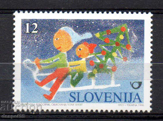 1996. Slovenia. New Year.