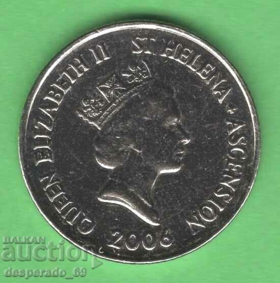 (¯`'•.¸ 10 pence 2006 SAINT HELENA aUNC ¸.•'´¯) with price 7.50 BGN | € 3.83 (¯`'•.¸ 10 pence 2006 SAINT HELENA aUNC ¸.•'´¯) with price 7.50 BGN | € 3.83