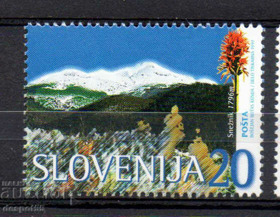 1997. Slovenia. Munţi.