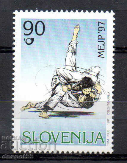 1997. Slovenia. Sport - Campionatele Europene de Judo pentru juniori.