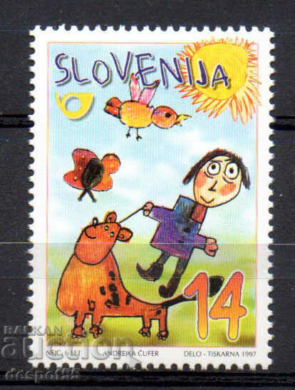 1997. Σλοβενία. Εβδομάδα του παιδιού.