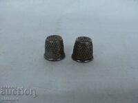 Two pieces of old thimbles #1556