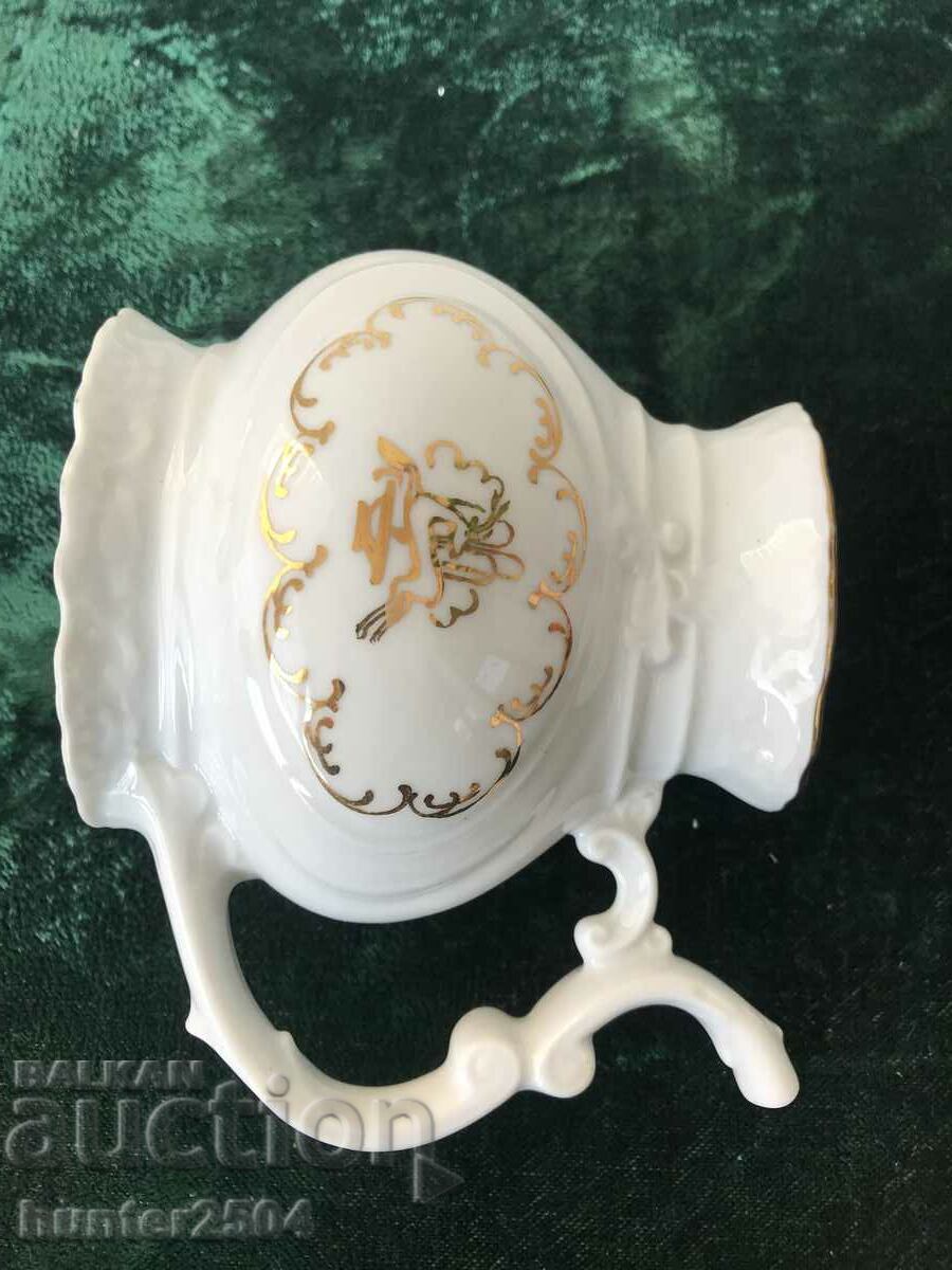 Auction  Water bottle-10 cm, Czechoslovakia