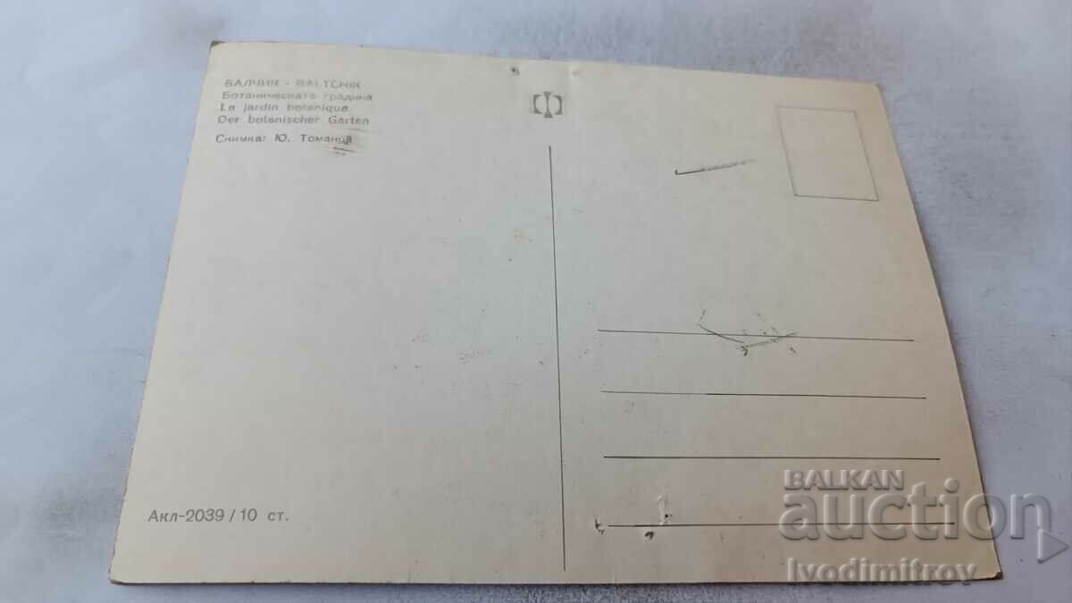 Postcard Balchik The Botanical Garden with price 0.65 BGN | € 0.33 Postcard Balchik The Botanical Garden with price 0.65 BGN | € 0.33