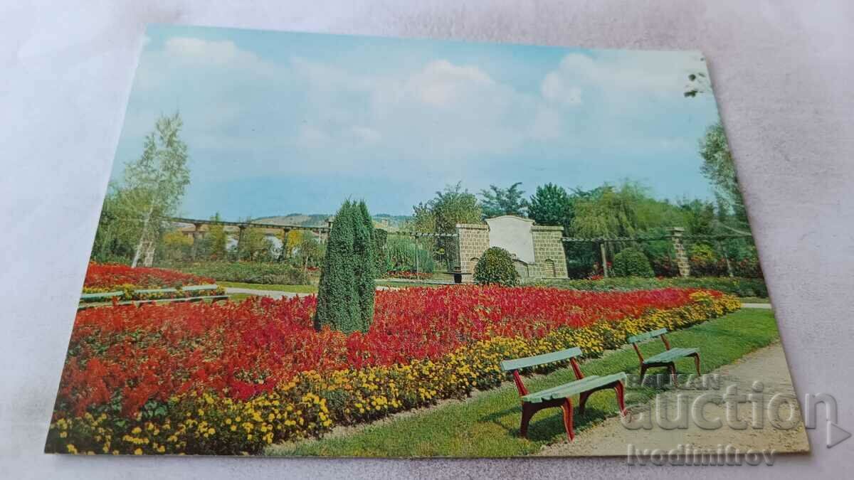 Postcard Bath Corner from the park 1979