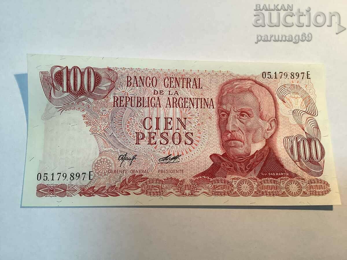 Argentina 100 pesos 1976 - 1978 year