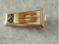 Old mother of pearl tie pin