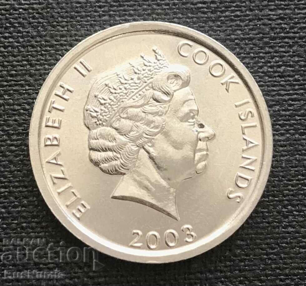 Cook Islands. 1 cent 2003 Year of the Monkey. UNC. with price 3.50 BGN | € 1.79 Cook Islands. 1 cent 2003 Year of the Monkey. UNC. with price 3.50 BGN | € 1.79