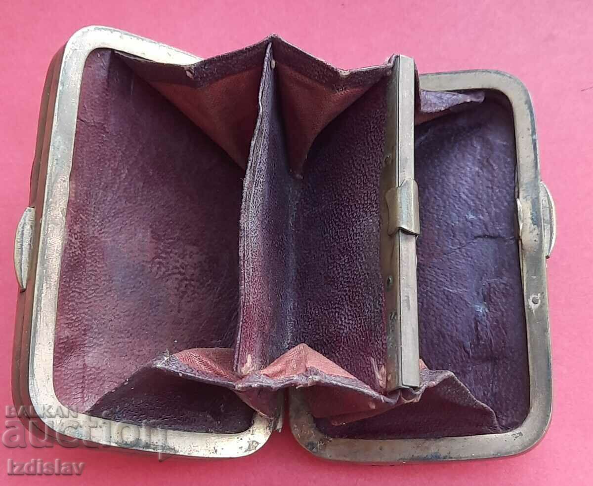 Vintage French leather purse 1878 for Napoleons with price € 77.00 | 150.60 BGN Vintage French leather purse 1878 for Napoleons with price € 77.00 | 150.60 BGN