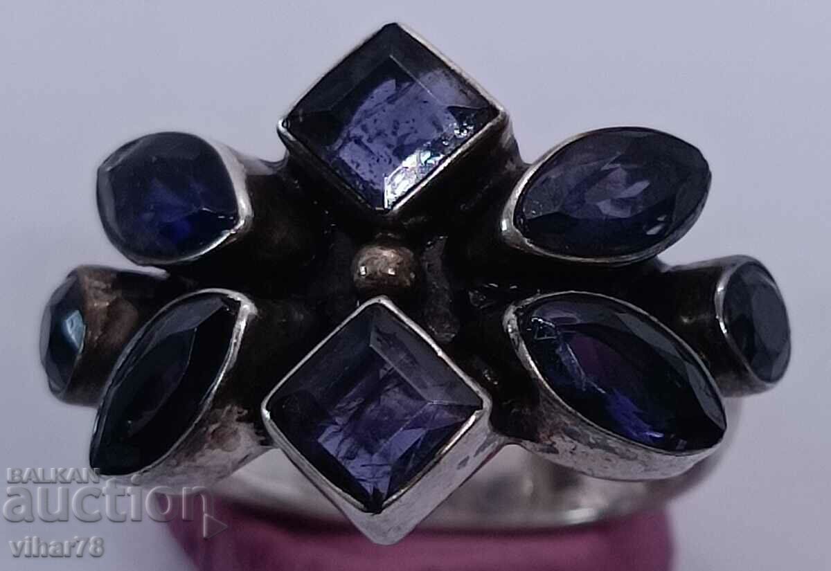 Silver ring with amethyst with price 139.99 BGN | € 71.58 Silver ring with amethyst with price 139.99 BGN | € 71.58