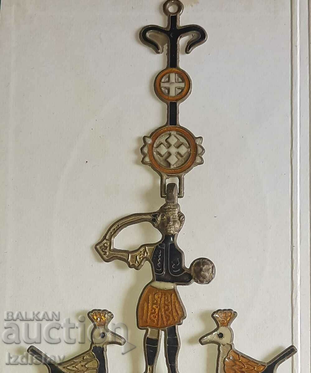 Wall decoration brass and enamel. with price 35.00 BGN | € 17.90 Wall decoration brass and enamel. with price 35.00 BGN | € 17.90