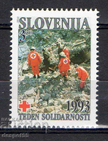 1993. Σλοβενία. Ερυθρός Σταυρός - Εβδομάδα Αλληλεγγύης.