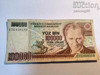 Turkey 100,000 lira 1991