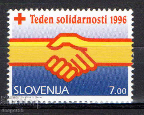 1996. Словения. Червен кръст - Седмица на солидарността.