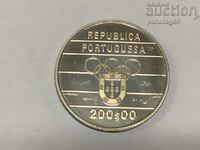 Portugalia 200 escudos 1992 - Argint 0,925