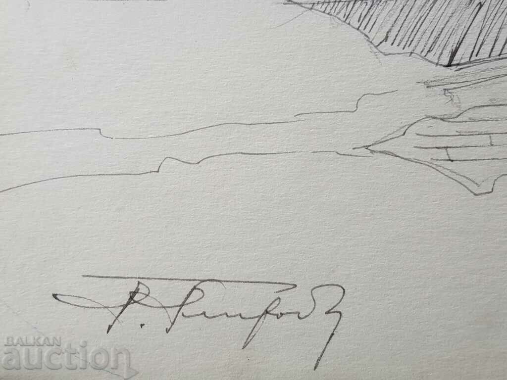 Κύριο σχέδιο με μολύβι Toma Petrov Αναγεννησιακή γέφυρα Shumen - 5 Κύριο σχέδιο με μολύβι Toma Petrov Αναγεννησιακή γέφυρα Shumen - 5