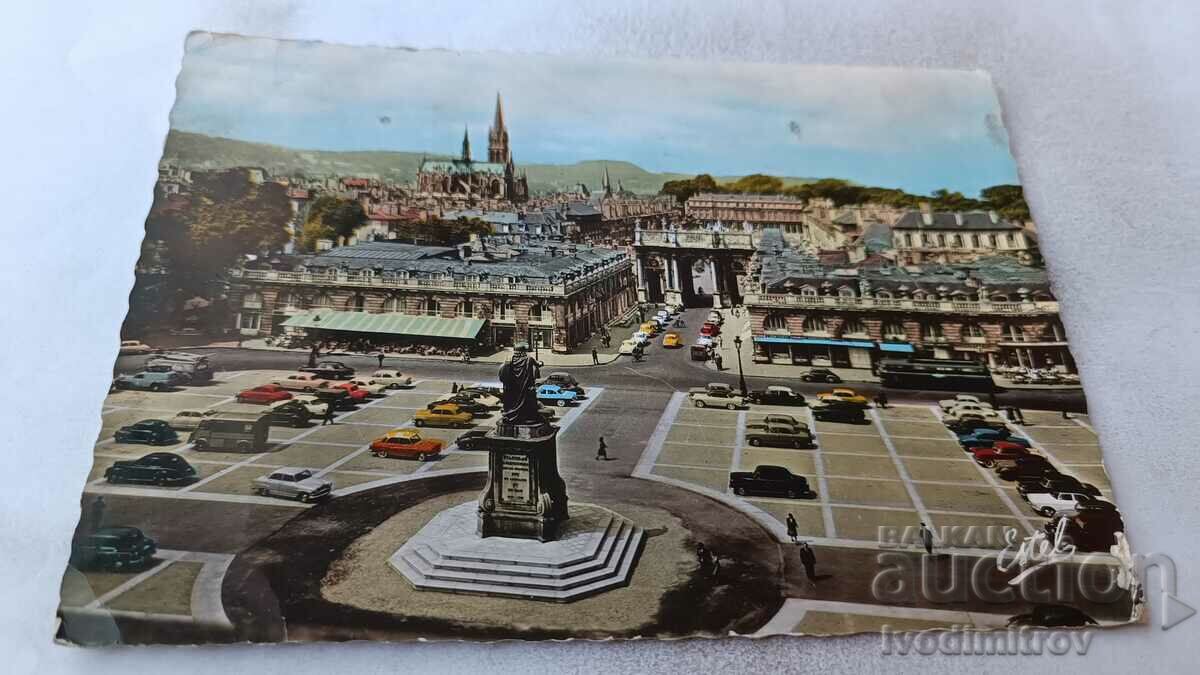Nancy La Olace Stanislas 1963 postcard