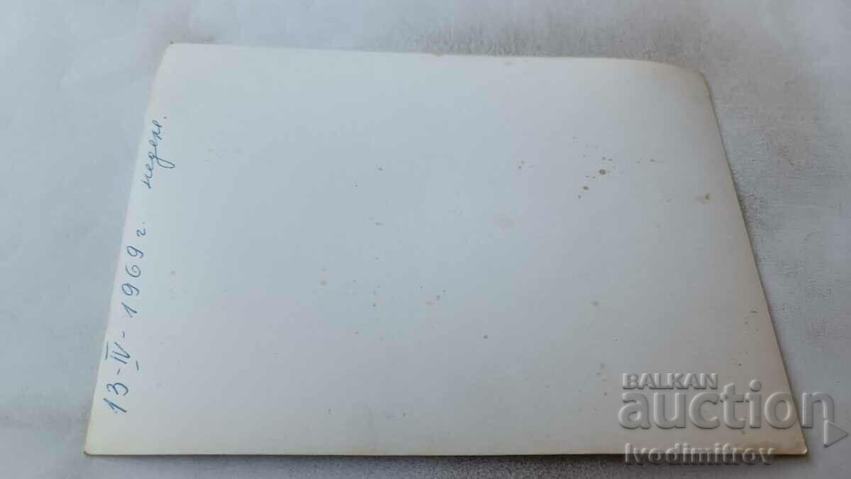 Photo Young man in front of a rest station in the mountains 1969 with price 0.75 BGN | € 0.38 Photo Young man in front of a rest station in the mountains 1969 with price 0.75 BGN | € 0.38