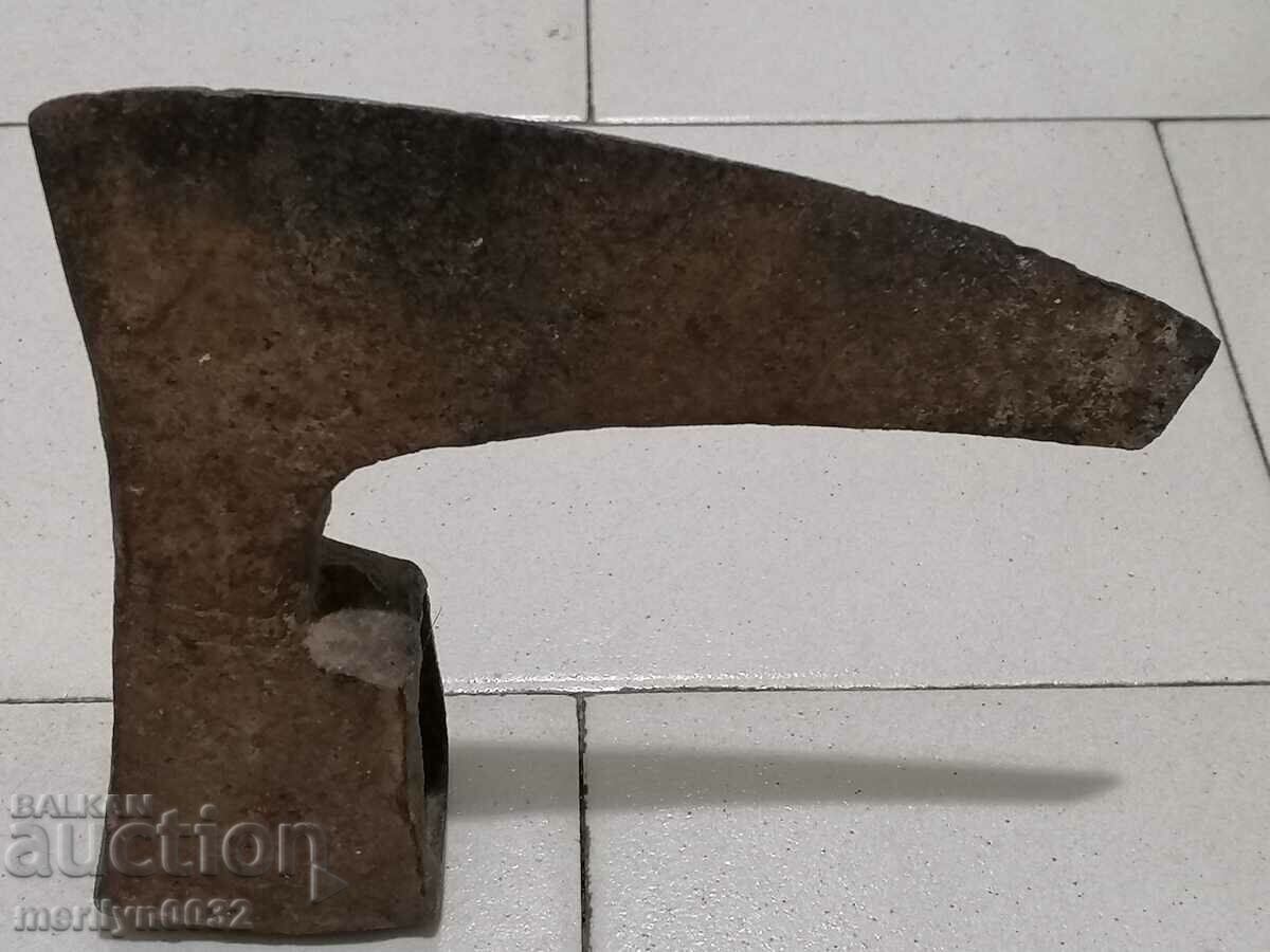 Old ax ax saber blade without sap - 5