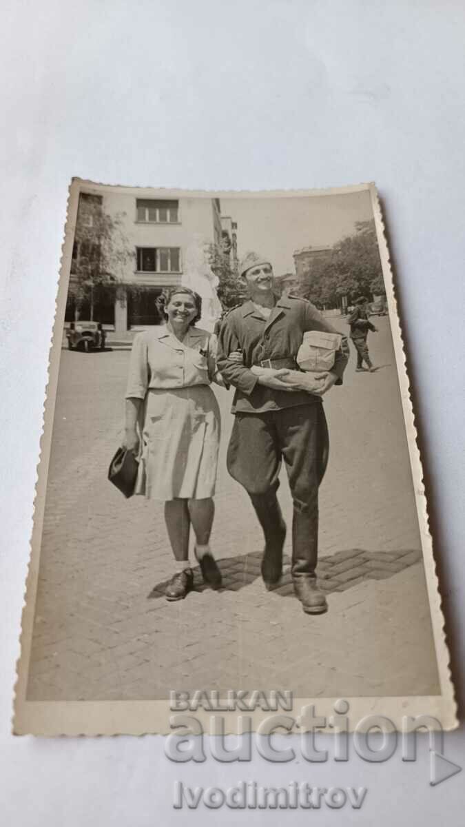 Photo of Sofia Officer and woman on a walk