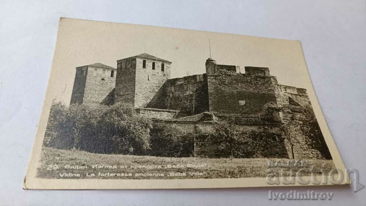 Καρτ ποστάλ Θέα από Vidin Baba Vida φρούριο