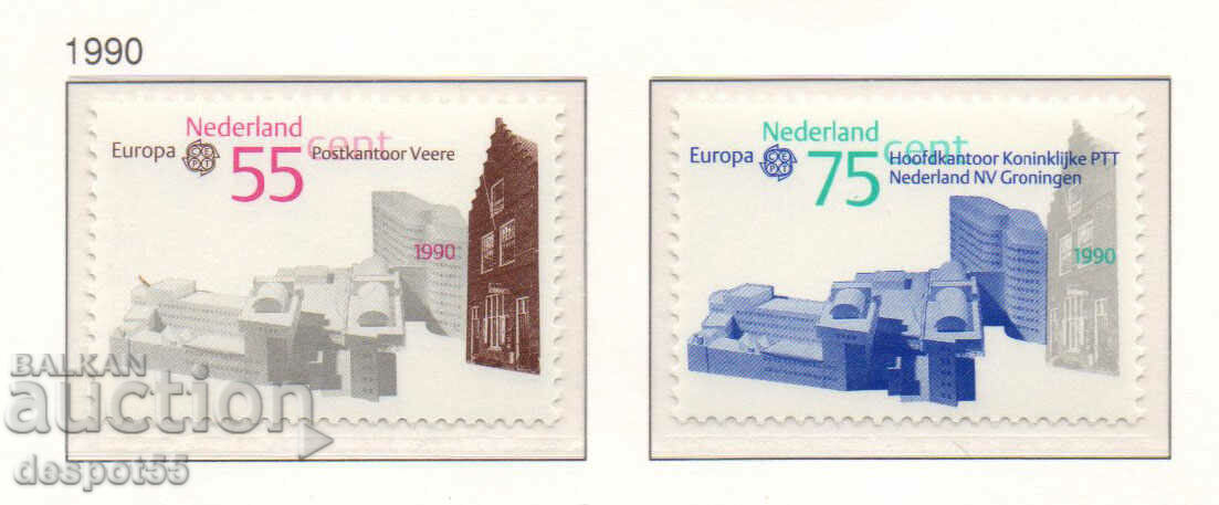 1990. Olanda. Europa - Oficii poștale.