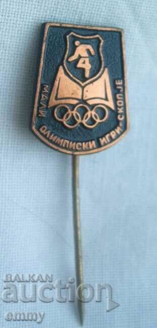 Badge - Skopje, Mali Olympic Games