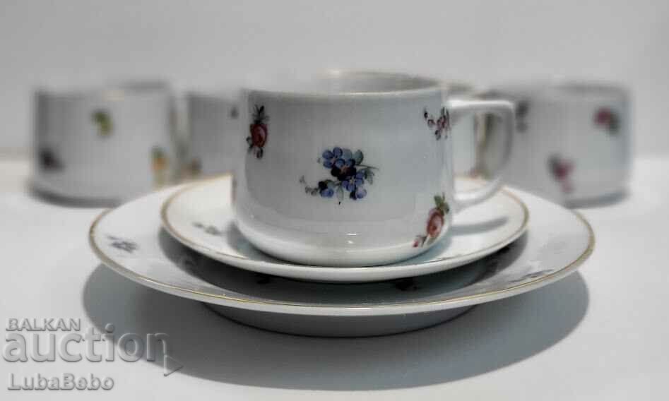 Porcelain service, the Lettin porcelain brand