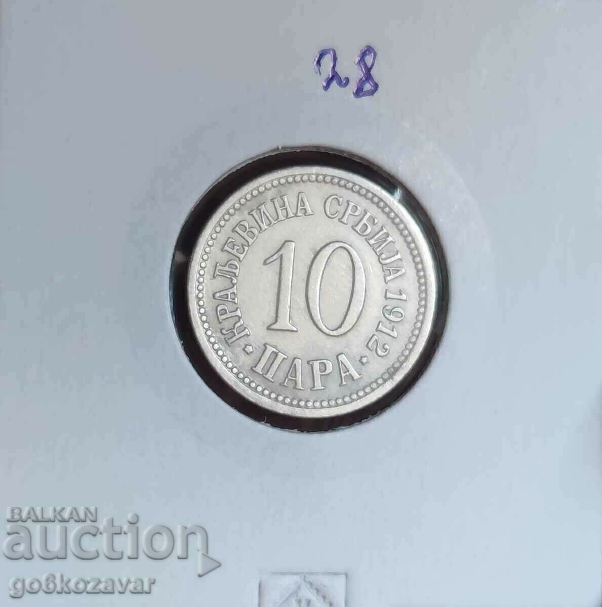 Serbia 10 pairs 1912 Collection!