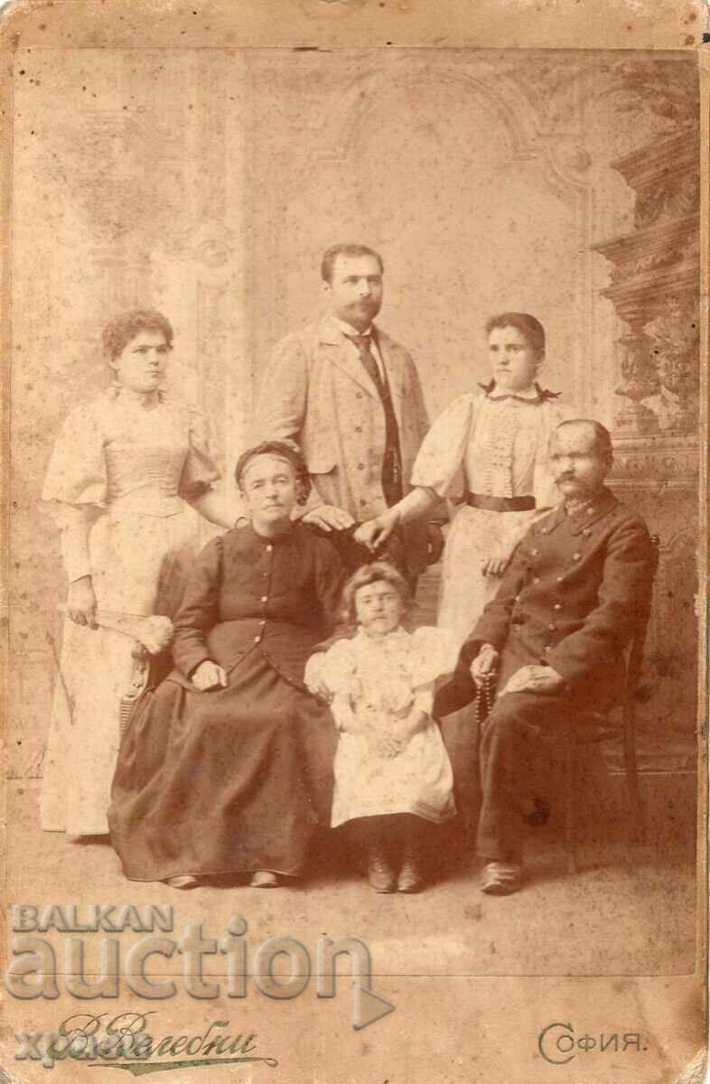 FOTO VECHE - CARTON - V. VALEBNI - SOFIA - 2472 FOTO VECHE - CARTON - V. VALEBNI - SOFIA - 2472