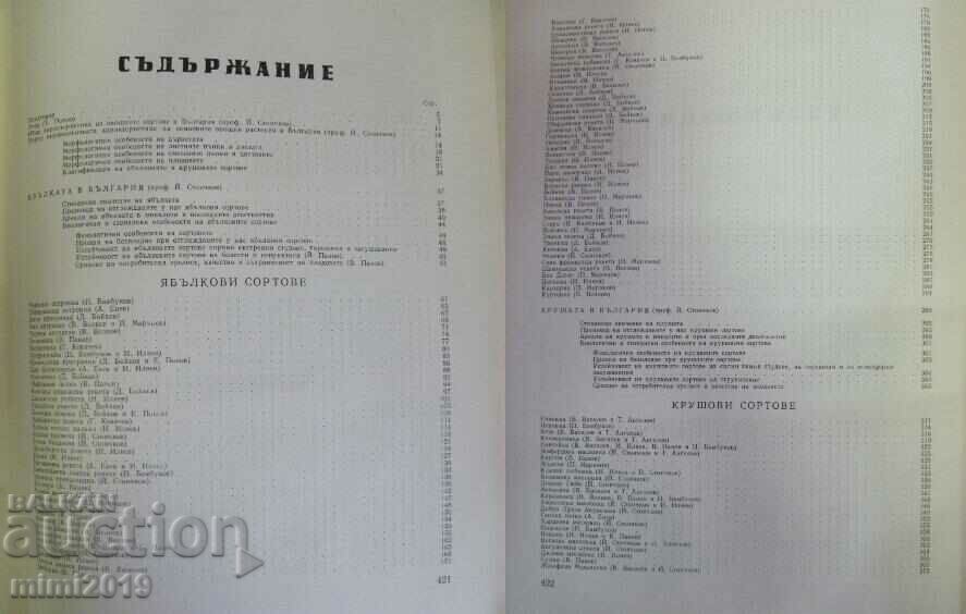 1958 Book Bulgarian Pomology Volume 1 - 7 1958 Book Bulgarian Pomology Volume 1 - 7
