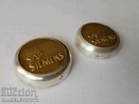 paperweight siemens gilt and silver hardware marked