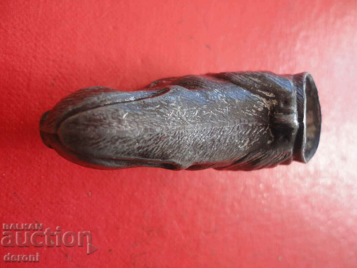 Antique whip handle nagaika cane dog - 6