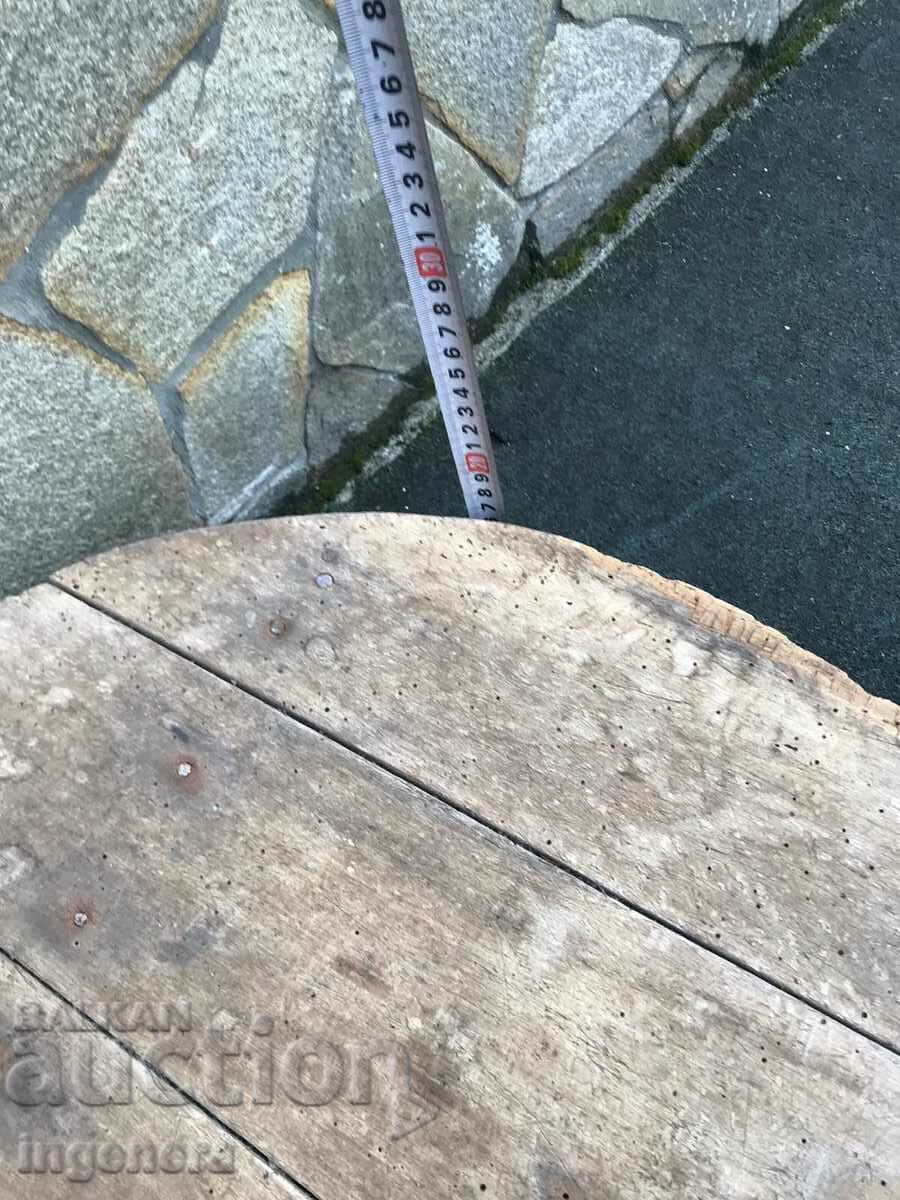 PARALIA REVIVAL MASS WOOD SOFRA TEPSIA BLUE with price 65.00 BGN | € 33.23