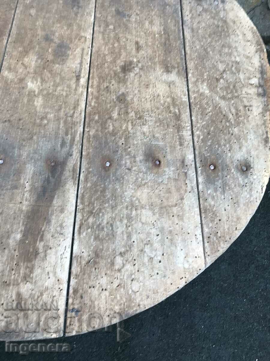 Auction  PARALIA REVIVAL MASS WOOD SOFRA TEPSIA BLUE