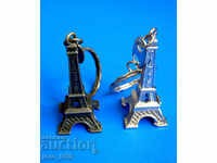 key chains - Eiffel tower - 2 pieces