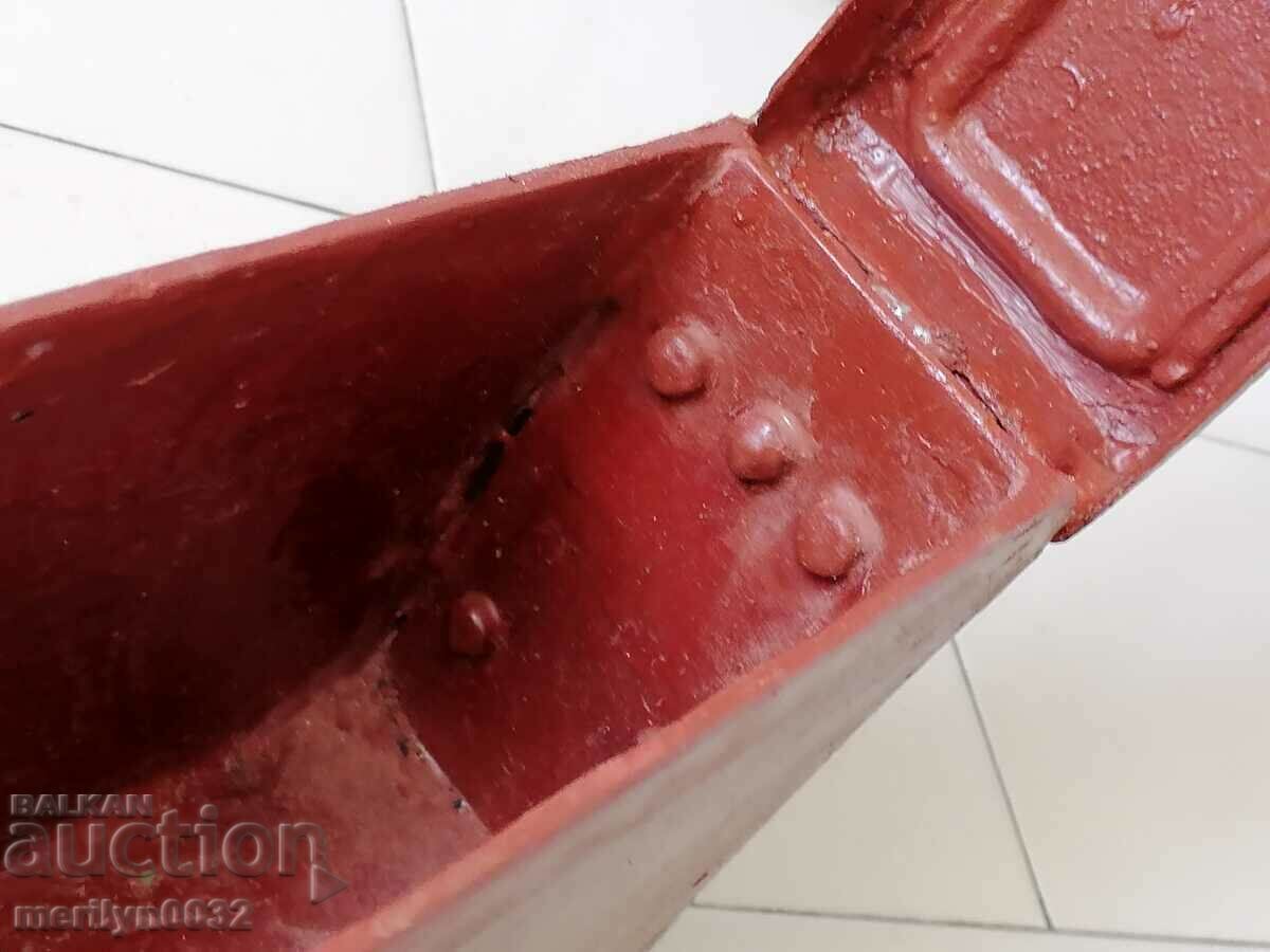 Thick-walled cartridge box MG-34 6kg Wehrmacht WWII cartridge - 6 Thick-walled cartridge box MG-34 6kg Wehrmacht WWII cartridge - 6