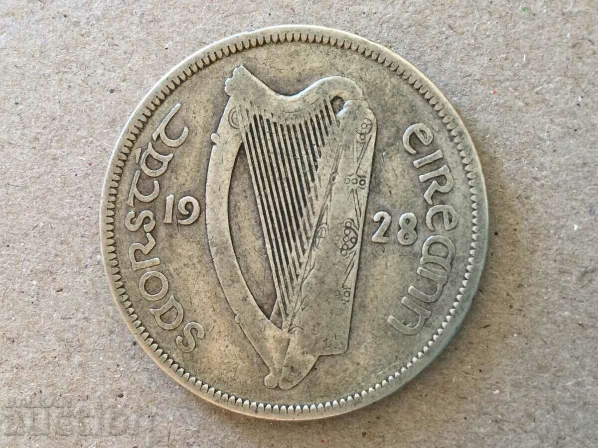 Ireland 1/2 Crown 1928 Silver Horse Harp with price 69.00 BGN | € 35.28 Ireland 1/2 Crown 1928 Silver Horse Harp with price 69.00 BGN | € 35.28