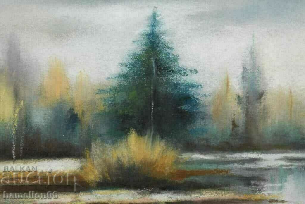 Licitație Pictură, sticlă, pasteluri. Peisaj