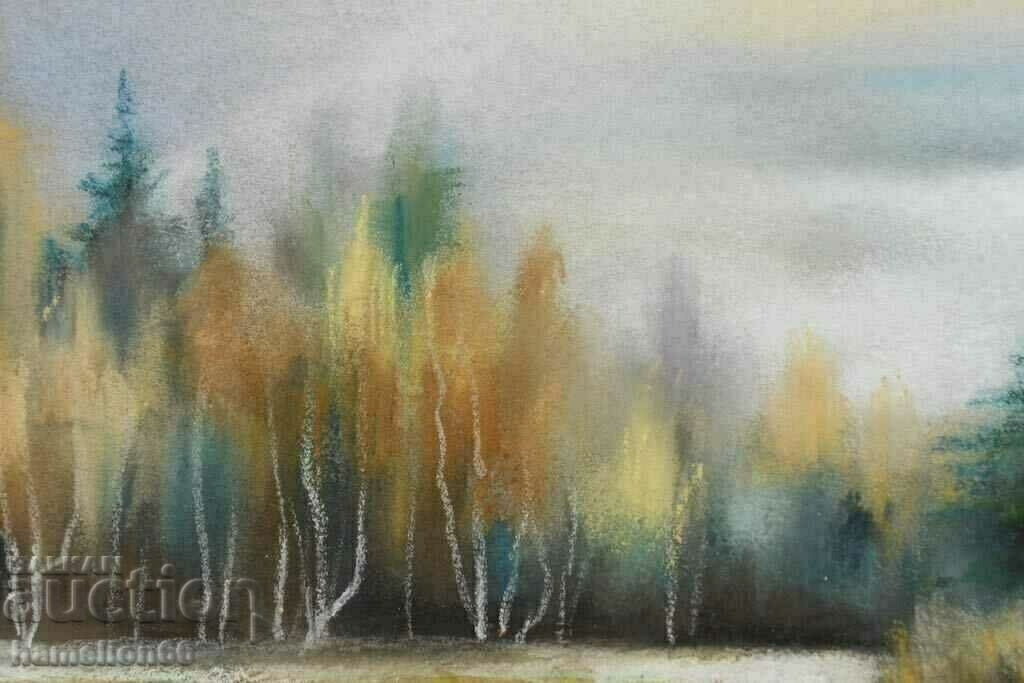 Pictură, sticlă, pasteluri. Peisaj - 7