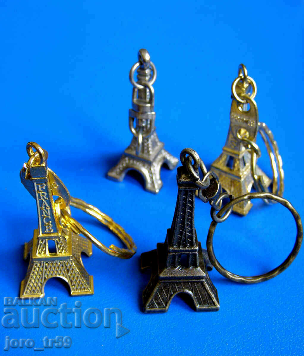keychains - Eiffel Tower - 4 pieces with price 3.50 BGN | € 1.79 keychains - Eiffel Tower - 4 pieces with price 3.50 BGN | € 1.79