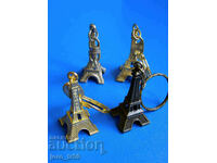 brelocuri - Turnul Eiffel - 4 piese