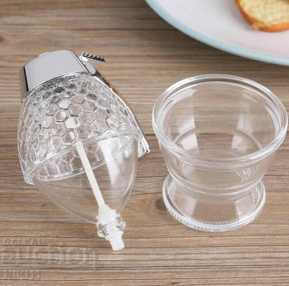 Dispenser for honey, bee honey with price 20.00 BGN | € 10.23 Dispenser for honey, bee honey with price 20.00 BGN | € 10.23