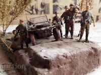 Diorama scale 1/35 To the front