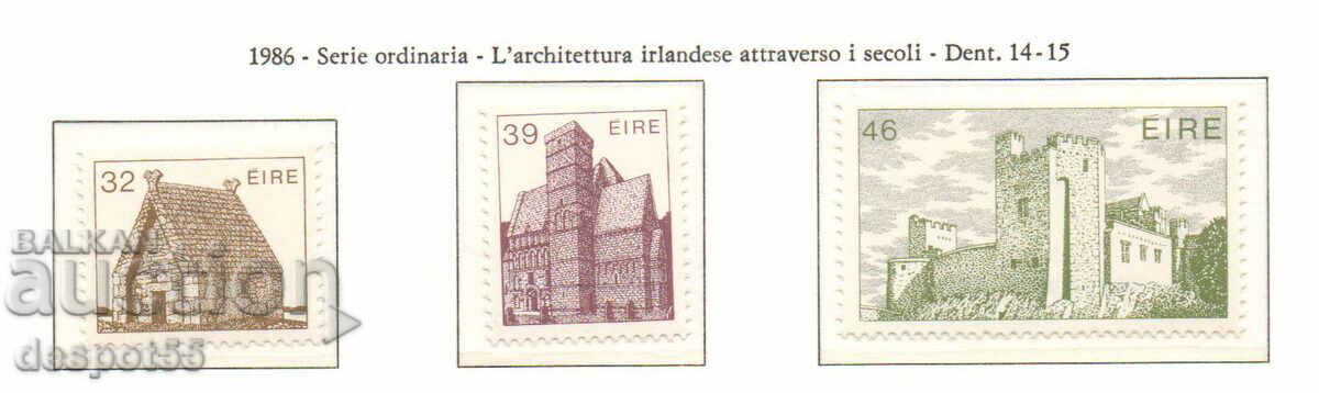 1986. Irlanda. Arhitectura - noi valori.