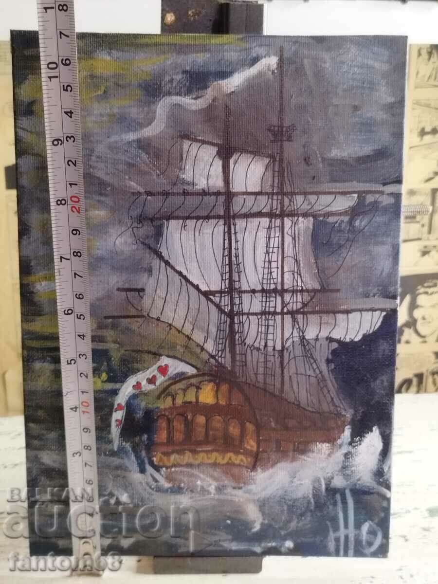 Picture marinism ship with price 40.00 BGN | € 20.45 Picture marinism ship with price 40.00 BGN | € 20.45