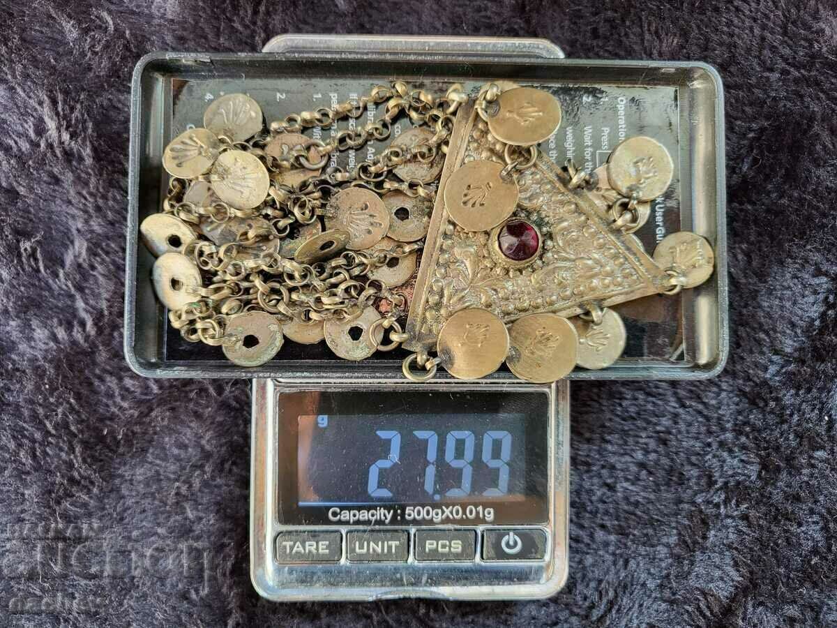 Old Silver Revival Breast Ornament, Costume Jewelry, 19th Century - 7